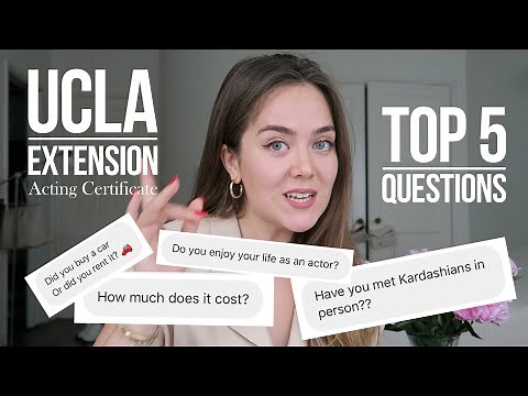 UCLA EXTENSION: TOP 5 QUESTIONS