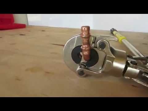can you crimp copper pipe with a hand tool ? You can now - icrimp press systems