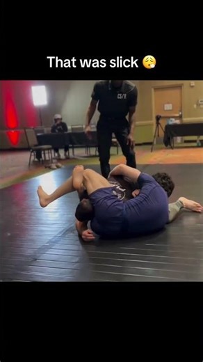 Andrew DeGraff with a very smooth reverse triangle