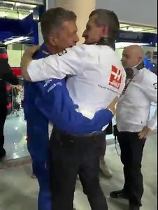 SCENES 😭😭😭 It was going OFF in our garage at the 🏁 yesterday! | TGR Haas F1 Team