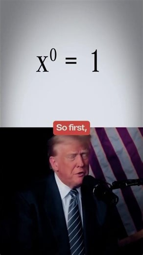 Why X° = 1? Eminem & Trump #simpleedumath #maths