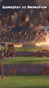 Hog Rider Balloon Parade Gameplay vs Animation | Clash of Clans | Cool Clash