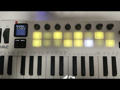 Bluetooth M-VAVE SMK-37 PRO Drum Beat Sequence. Man N' Machine