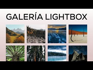 Crea una Galería con Efecto Lightbox Fácilmente con Materialize CSS
