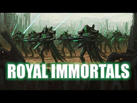 Wargame Exclusive Necron Proxy Immortals Review