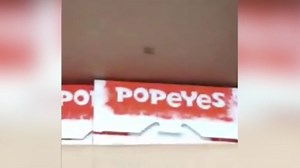 Popeyes worker fired after recording roaches inside restaurant