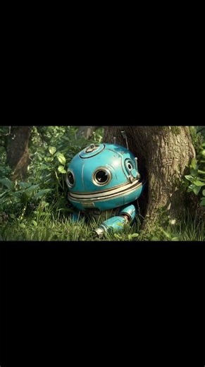 Robot plays hide and seek! #hideandseekgame