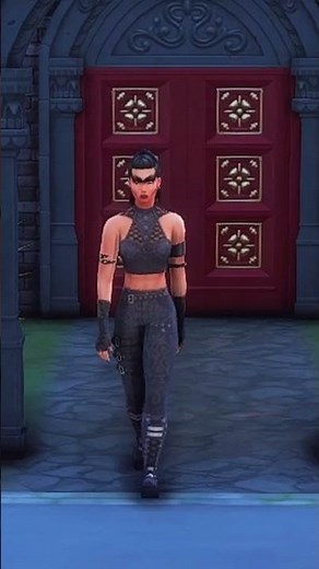 🏡Building a Vampire Starter House in Sims 4: Base Game + Vampire Pack!