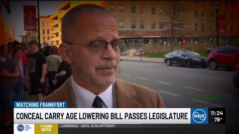 Bill to lower minimum concealed carry age draws debate as youth violence continues