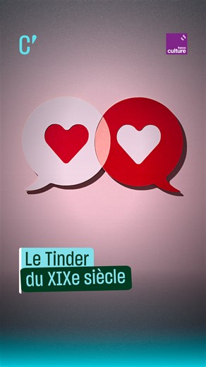 💘 Tinder n’a rien inventé ! Dès le XIXe siècle, des entrepreneurs flairaient déjà le potentiel du marché de la rencontre en créant des agences matrimoniales. #franceculture #saintvalentin #amour #histoire | France Culture