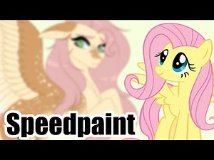 Fluttershy Redesign .:Speedpaint:. (MLP)