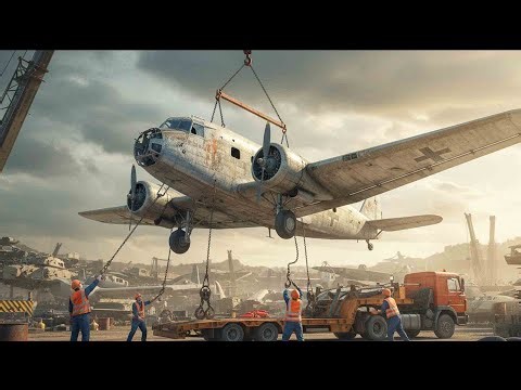 We Rescued This Junkers Ju 52 1932 From the Military Dump – Full Restoration