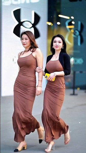 CHINESE BEAUTIFUL STREET FASHION STYLE OUTFIT TIKTOK TRENDY 🔥🥀 #remix #shortvideo