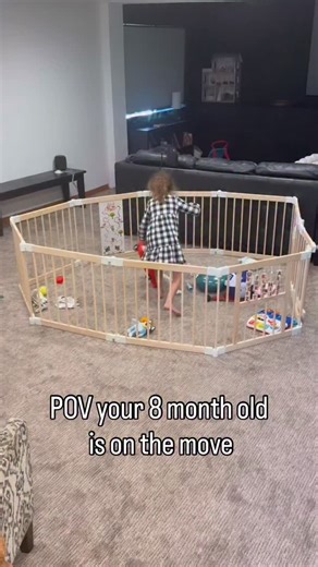 Jinger Vuolo | Our baby is on the move!!! Anyone else in the same boat? 🙋🏻‍♀️ 👶🏻 found this on Amazon and I’m obsessed! Comment the word “GATE” for the... | Instagram