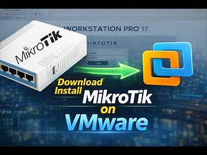 How To Download and Install MikroTik Router OS on VMware Workstation Step by Step