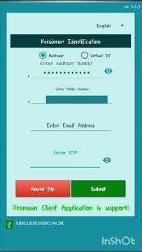 पेंशन के लिए जीवन प्रमाण पत्र Jeewan Pramaan for Pensioner #lifecertificate #lifecerti #pension