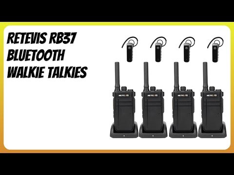REVIEW (2026): Retevis RB37 Bluetooth Walkie Talkies. Features