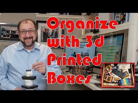 3d Printed Boxes from Thingiverse Customized with OpenSCAD