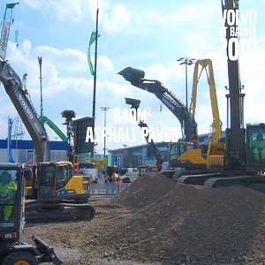 306K views · 6.8K reactions |  In case you missed it, watch our bauma highlights from the stand, machine shows & the unveiling of our electric machines L25 & ECR25 ⚡️ #VolvoBauma #Bauma2019 | Volvo Construction Equipment - Europe, Middle East and Africa | Facebook