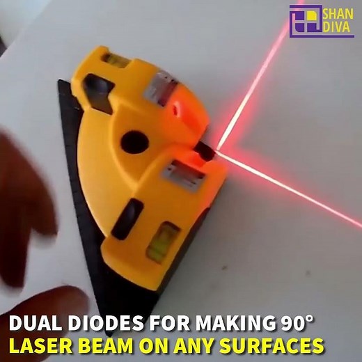 Vertical Horizontal Laser Line Projection