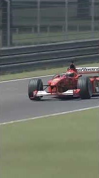 Lewis Hamilton vs Michael Schumacher | 2025 Ferrari SF-25 vs 2000 Ferrari F1-2000 at Monza