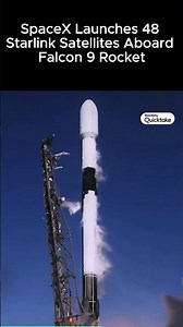 SpaceX Launches 48 Starlink Satellites Aboard Falcon 9 Rocket #falcon9 #space #spacesuccess