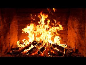 🔥 Cozy Fireplace 4K. Fireplace with Crackling Fire Sounds. Fireplace Ambience