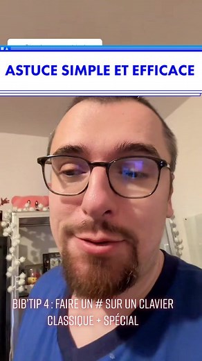 Comment mettre un hashtag sur un clavier d'ordinateur