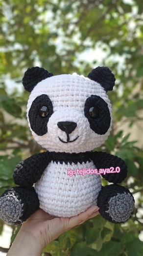 Osito Panda a Crochet: Tutorial y Técnicas Creativas