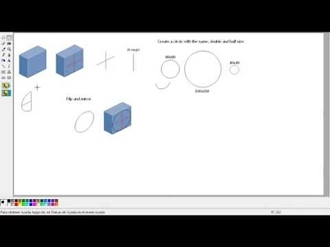 Pixel Art trick - Tutorial showing how to draw an isometric circle
