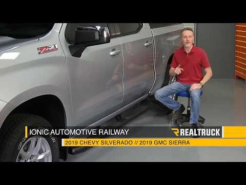 How to Install Ionic 5" Railway Black Running Boards on a 2019 Chevy GMC 1500 Crew