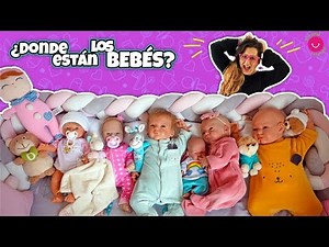¡Los BEBÉS no quieren dormir juntos! Anuk, Lindea, Ben, Leo, Carlitos, Neala y Darwin