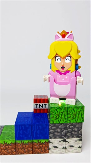 Lego Supermario power up apple #supermario #nintendo #nintendo #lego #mario #shorts #fun
