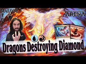 DRAGONS DESTROYING DIAMOND | PRISMARI POWER | MTG Arena Gameplay