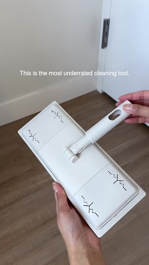 One Cleaning System, endless functions. Meet the MUJI Floor Mop, a mop attachment that's great for wiping and washing away dirt and grime. The bottom cover is removable to keep the cleaning area tucked away when not in use. Attach our disposable Wet/Dry Mop Sheets or Microfiber Mops to keep your floors clean. Find the ideal Cleaning Systems for your space at MUJI. #MUJI #MUJIUSA #cleaning #cleaningtipsandhacks #learnontiktok #japaneselifestyle #cleaningtiktok