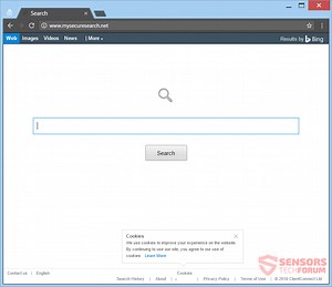 Remove MySecureSearch.net Redirect