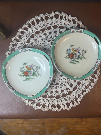 Vintage Noritake Plates – Japanese Porcelain – Bird and Flower – 1910–1920 - Etsy
