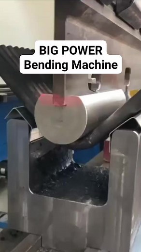 BIG POWER BENDING MACHINE #mechanicalengineering #bendingtool #bendingmachine #bending #bend #bendingmetal | Technology & Technic + Art & Sport | Facebook
