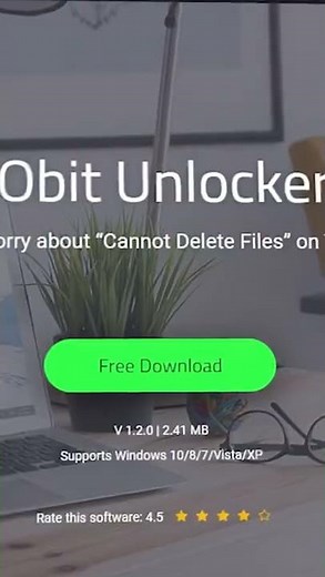 Delete Files in Use | IObit Unlocker