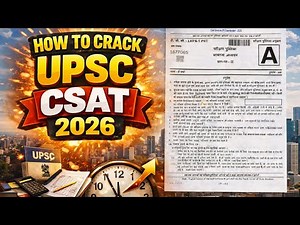 How I Cracked CSAT in 5 months (My strategy + Some Tips)✨