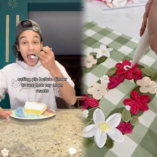 EATING PIE BEFORE DINNER