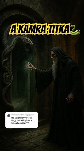 Hogy tudta Harry kinyitni a Titkok Kamráját? #HarryPotter #TitkokKamrája #Voldemort