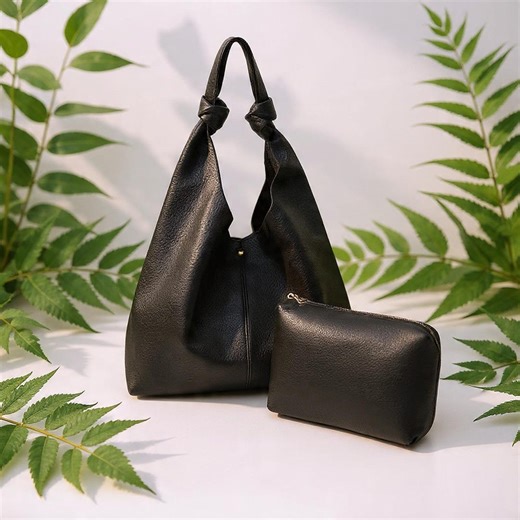 Hobo Handbag for Women – Spacious Shoulder Hobo Bag, Vegan Leather Slouchy, Shoulder Purse With Inner Pouch, Large Hobo Bag, Black Friday. - Etsy UK