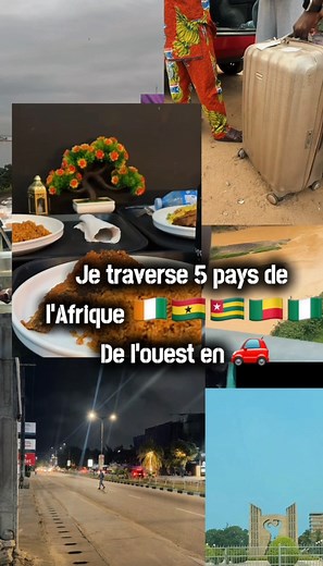 36K views · 930 reactions |  Abidjan → Accra → Lomé Plus de 12h de route en bus : gare, frontières, fatigue, fous rires… et enfin l’arrivée au Togo Le roadtrip ne fait que commencer ✨ Le vrai luxe, c’est de voyager. Pas besoin d’attendre d’avoir tout. Faites vos valises, on n’a pas toute la vie. Voyagez avec ce que vous avez, et ne vous comparez pas aux réseaux. | Roxane.Lidwine | Facebook