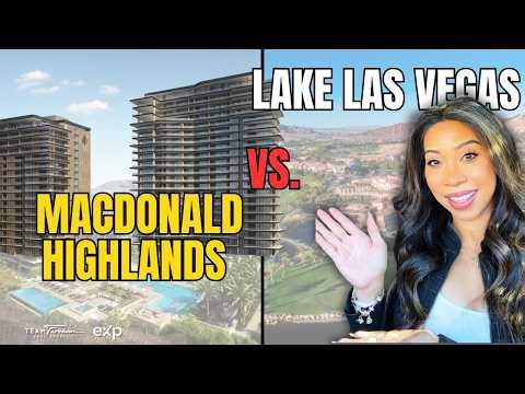 A Clear Comparison of MacDonald Highlands vs Lake Las Vegas