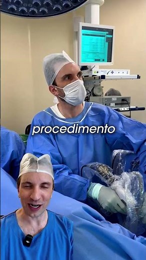 The exact moment of applying steam to the prostate...