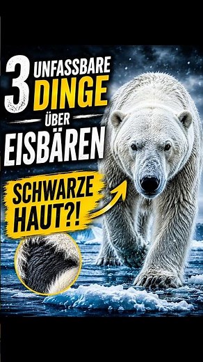 3 unfassbare Dinge über Eisbären