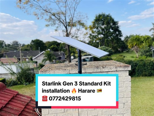 🚀 Get connected with Starlink Gen 3 in Harare! 🌟 Fast, reliable internet for your home or business. Say goodbye to buffering and hello to seamless streaming 🎬📹. Contact us for installation 📞 0772429815 #starlinkharare #internetsolutionszw #elonmusk #fyp #tiktokzim @Allegiance Networks @Internet Solutions Zim🇿🇼 @SkyNet Solutions🇿🇼Starlink @Hon Tatenda.A. Mavetera’s @VapeMoyo🫀WifiConnect🇿🇼