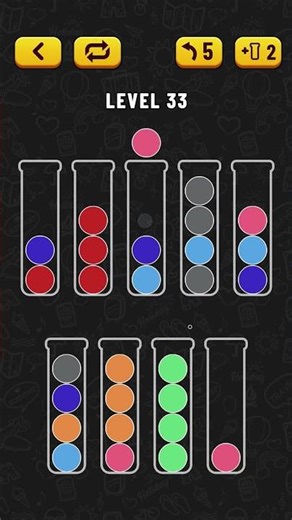 Ball Sort Puzzle Level 33