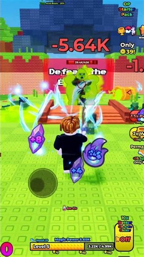 Roblox gameplay 1+ magic evolution #roblox #gaming #robloxedits #viral #edit